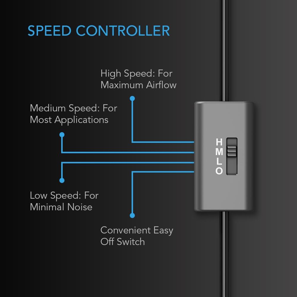 AC INFINITY冷却ファン 5個セット Amazon.co.jp: AC Infinity MULTIFAN S4 静音 140mm USB Fan